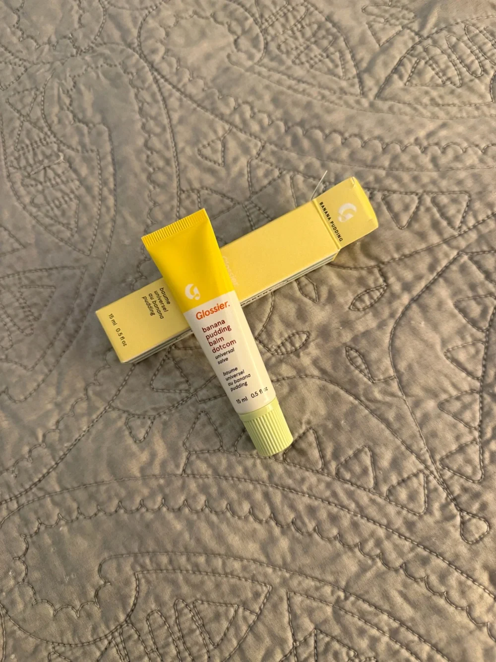 Glossier x Magnolia Bakery Banana Pudding Balm dotcom - BNIB